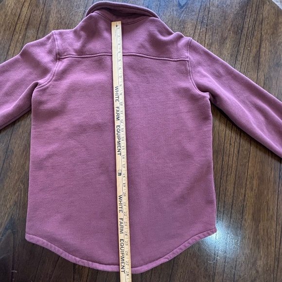 TNA Aritzia Sweatfleece cozy fleece boyfriend fit women's shacket size small - Picture 15 of 15